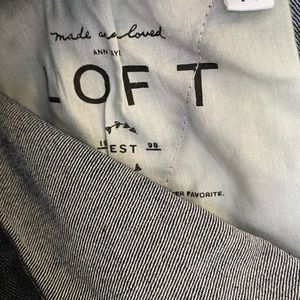 Loft denim skirt Size 14